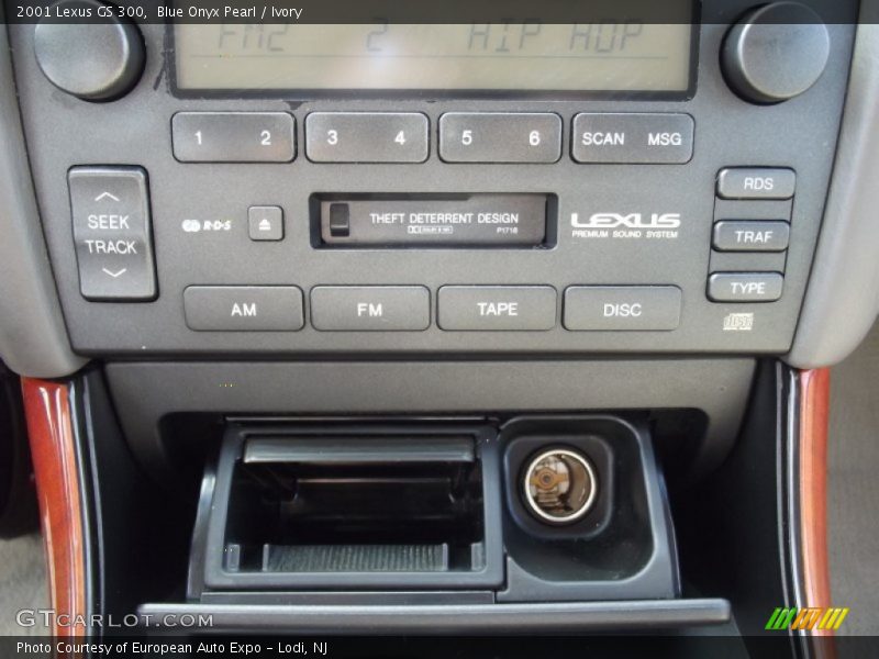 Blue Onyx Pearl / Ivory 2001 Lexus GS 300
