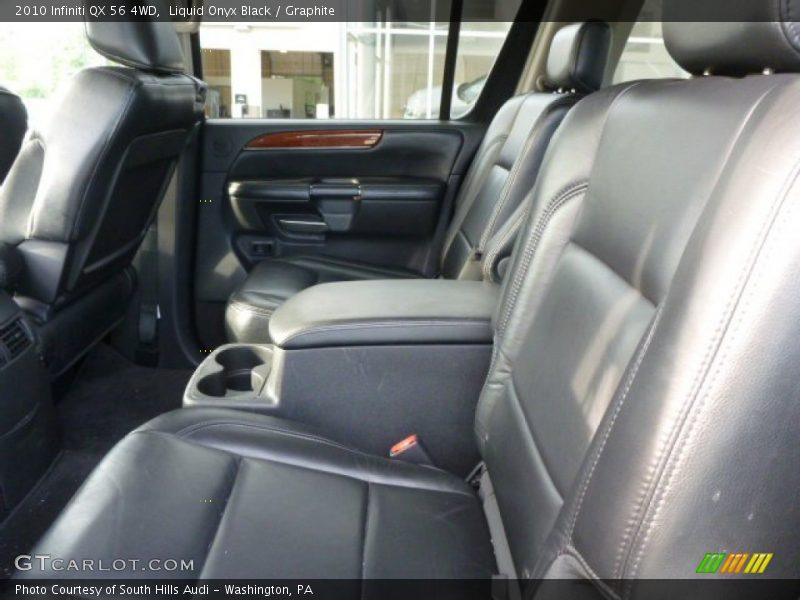 Liquid Onyx Black / Graphite 2010 Infiniti QX 56 4WD