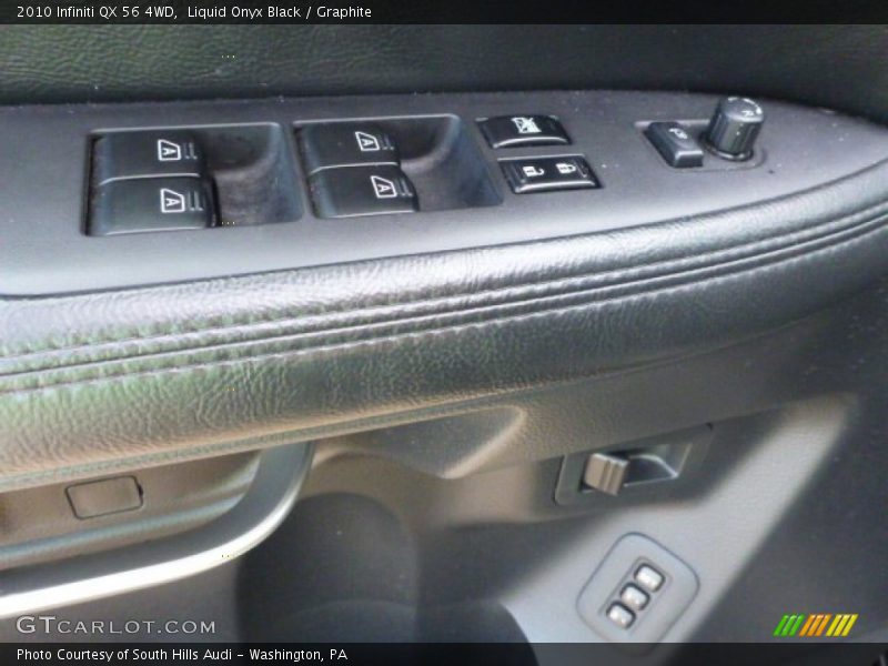 Liquid Onyx Black / Graphite 2010 Infiniti QX 56 4WD