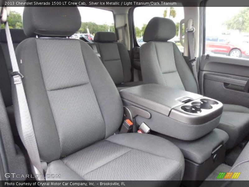 Silver Ice Metallic / Light Titanium/Dark Titanium 2013 Chevrolet Silverado 1500 LT Crew Cab