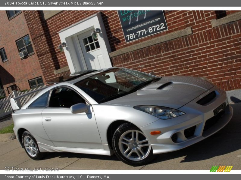 Silver Streak Mica / Black/Silver 2004 Toyota Celica GT