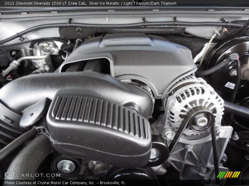 Silver Ice Metallic / Light Titanium/Dark Titanium 2013 Chevrolet Silverado 1500 LT Crew Cab