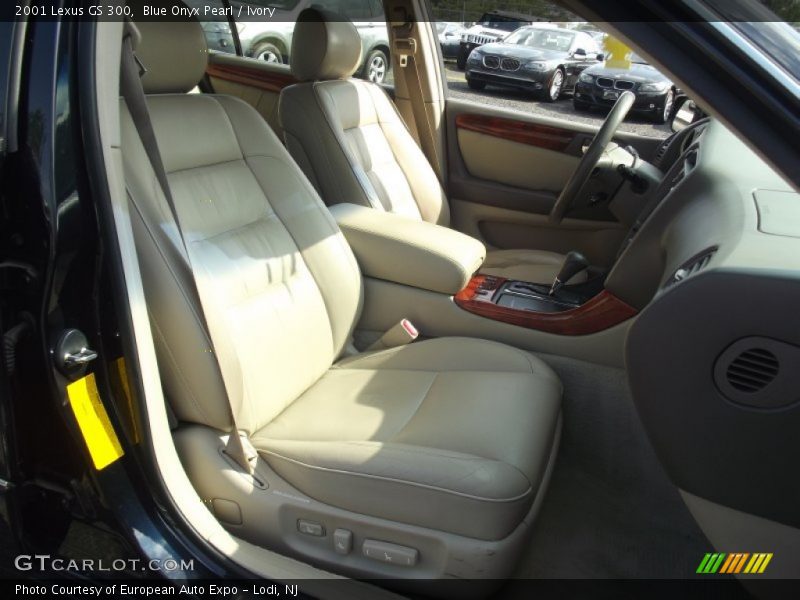 Blue Onyx Pearl / Ivory 2001 Lexus GS 300