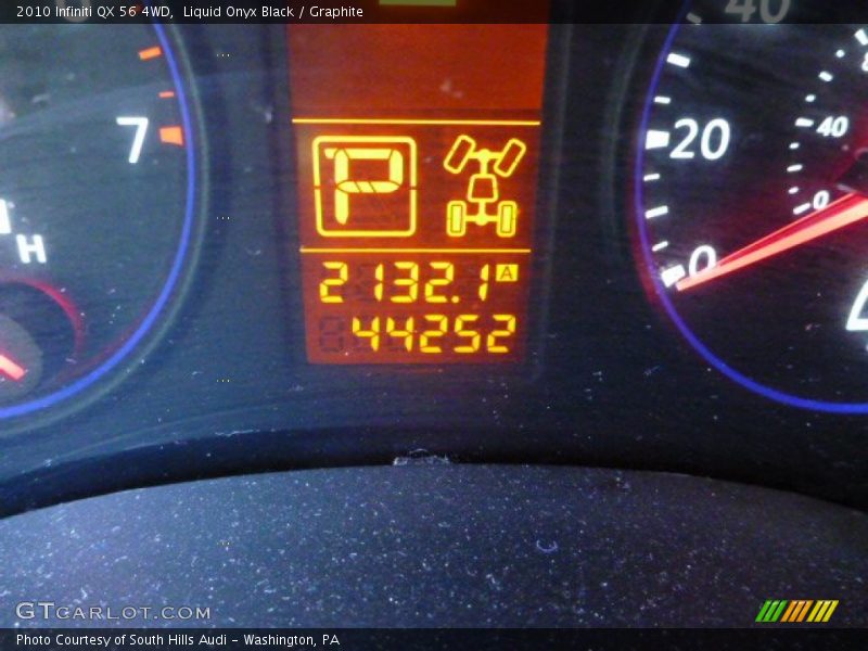 Liquid Onyx Black / Graphite 2010 Infiniti QX 56 4WD
