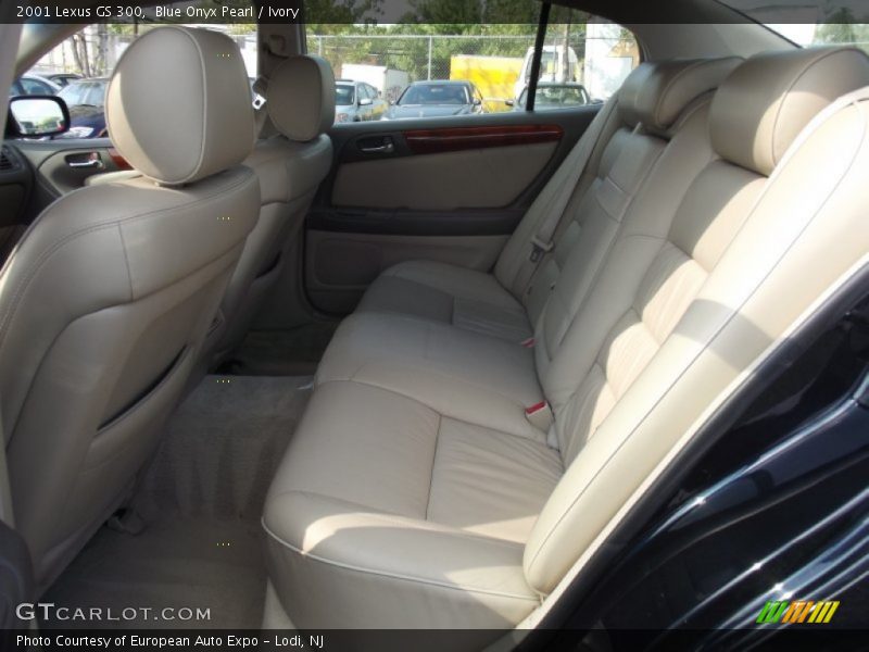 Blue Onyx Pearl / Ivory 2001 Lexus GS 300