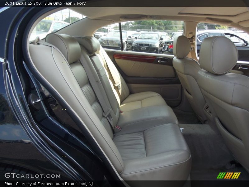 Blue Onyx Pearl / Ivory 2001 Lexus GS 300