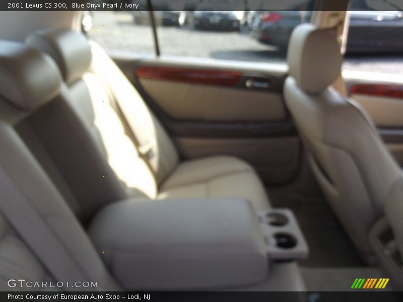 Blue Onyx Pearl / Ivory 2001 Lexus GS 300