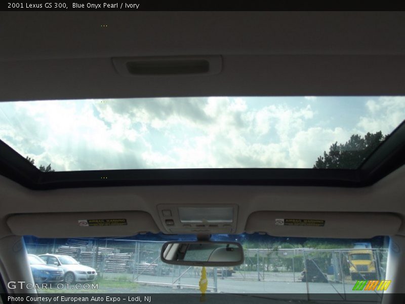 Blue Onyx Pearl / Ivory 2001 Lexus GS 300