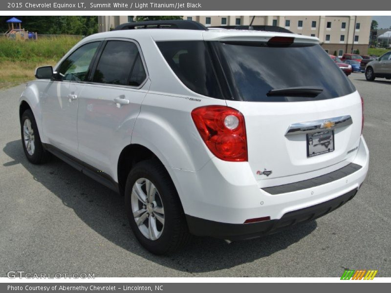 Summit White / Light Titanium/Jet Black 2015 Chevrolet Equinox LT