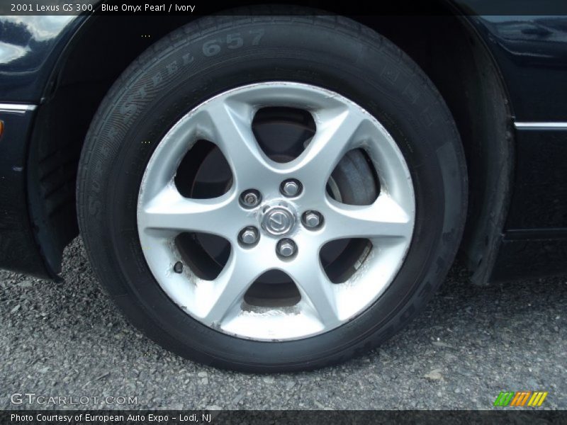Blue Onyx Pearl / Ivory 2001 Lexus GS 300