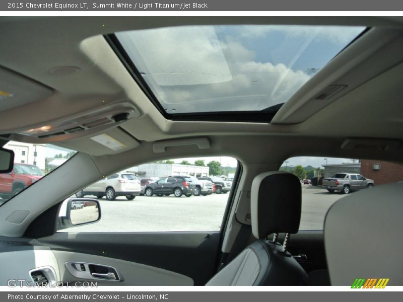 Summit White / Light Titanium/Jet Black 2015 Chevrolet Equinox LT
