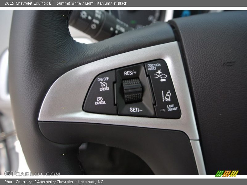 Summit White / Light Titanium/Jet Black 2015 Chevrolet Equinox LT