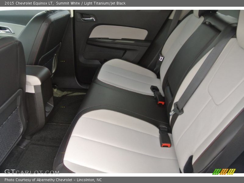 Summit White / Light Titanium/Jet Black 2015 Chevrolet Equinox LT