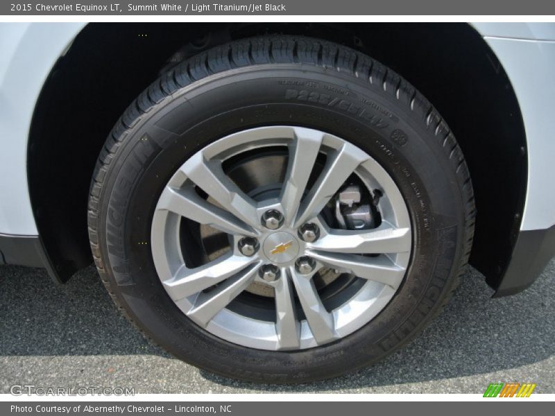 Summit White / Light Titanium/Jet Black 2015 Chevrolet Equinox LT