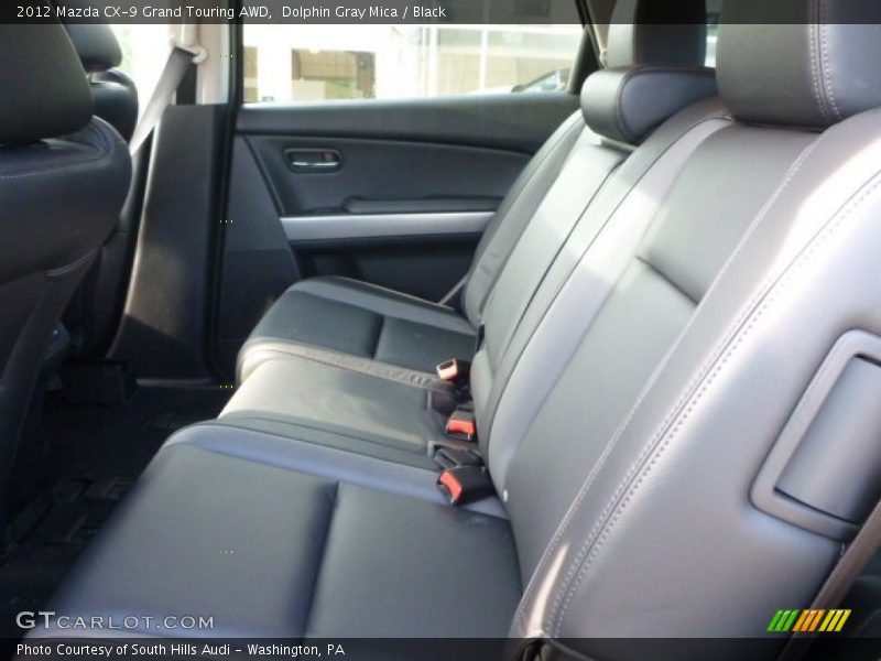 Dolphin Gray Mica / Black 2012 Mazda CX-9 Grand Touring AWD