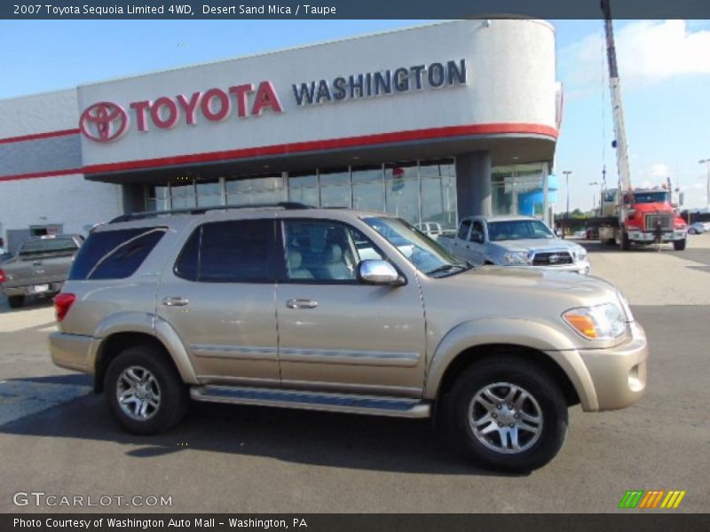 Desert Sand Mica / Taupe 2007 Toyota Sequoia Limited 4WD