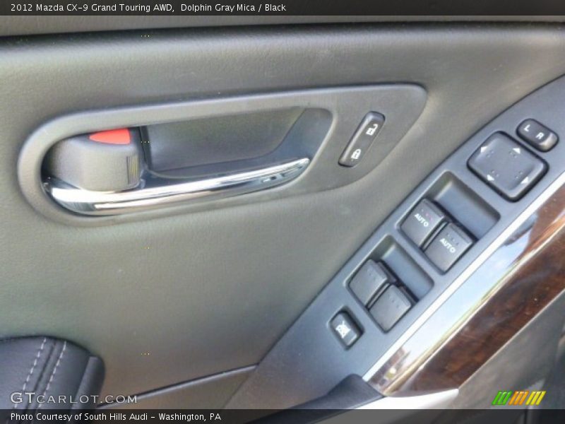 Dolphin Gray Mica / Black 2012 Mazda CX-9 Grand Touring AWD