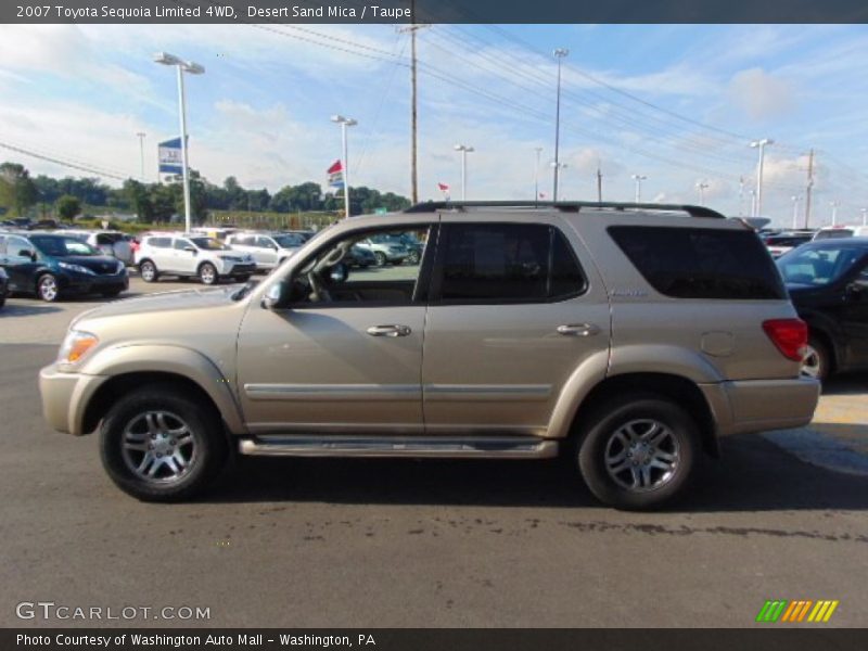 Desert Sand Mica / Taupe 2007 Toyota Sequoia Limited 4WD
