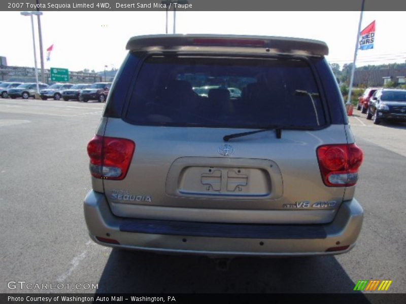 Desert Sand Mica / Taupe 2007 Toyota Sequoia Limited 4WD