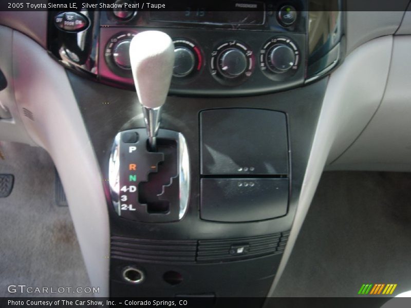 Silver Shadow Pearl / Taupe 2005 Toyota Sienna LE