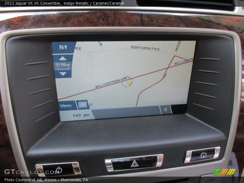 Navigation of 2011 XK XK Convertible