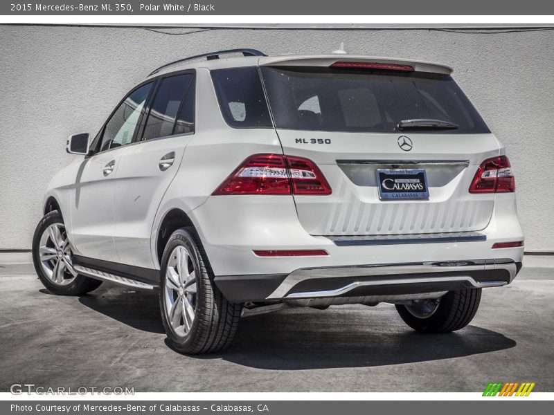 Polar White / Black 2015 Mercedes-Benz ML 350