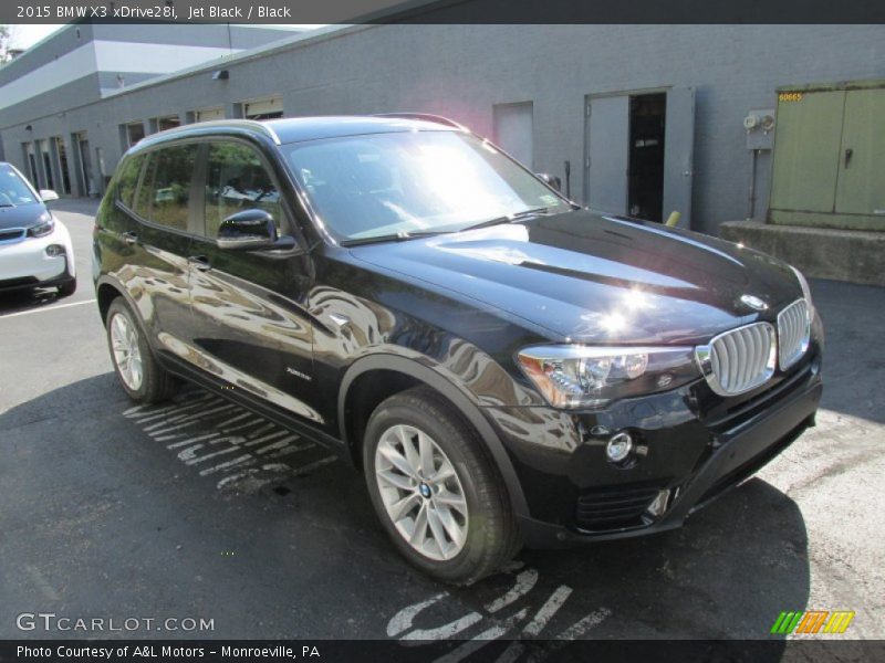 Jet Black / Black 2015 BMW X3 xDrive28i