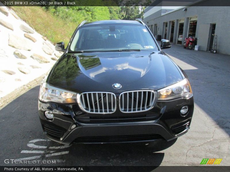 Jet Black / Black 2015 BMW X3 xDrive28i