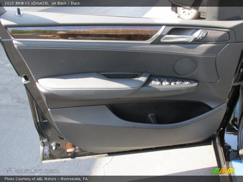 Jet Black / Black 2015 BMW X3 xDrive28i