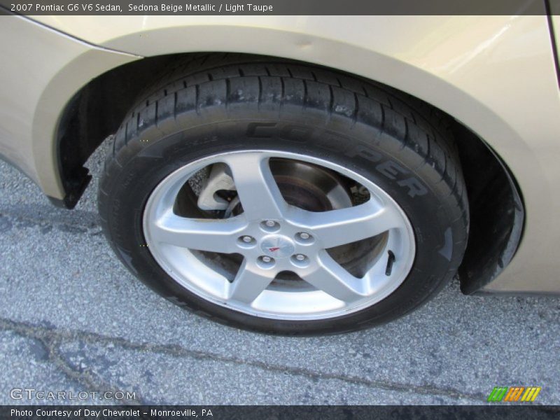 Sedona Beige Metallic / Light Taupe 2007 Pontiac G6 V6 Sedan
