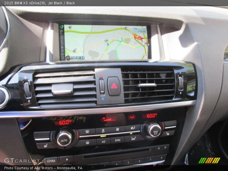 Jet Black / Black 2015 BMW X3 xDrive28i
