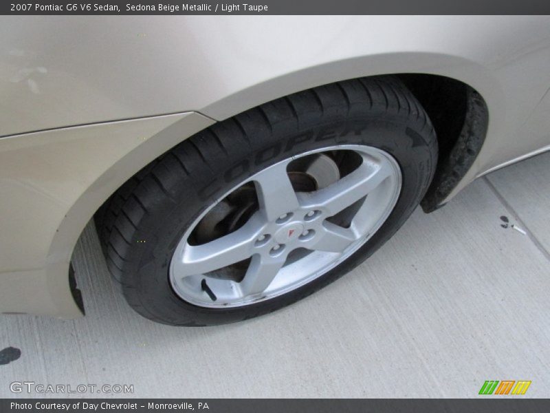 Sedona Beige Metallic / Light Taupe 2007 Pontiac G6 V6 Sedan