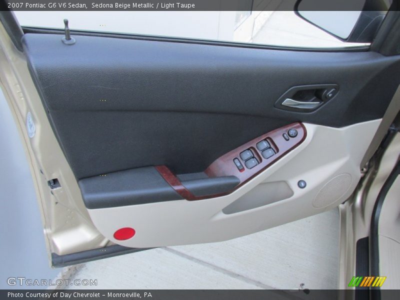 Sedona Beige Metallic / Light Taupe 2007 Pontiac G6 V6 Sedan