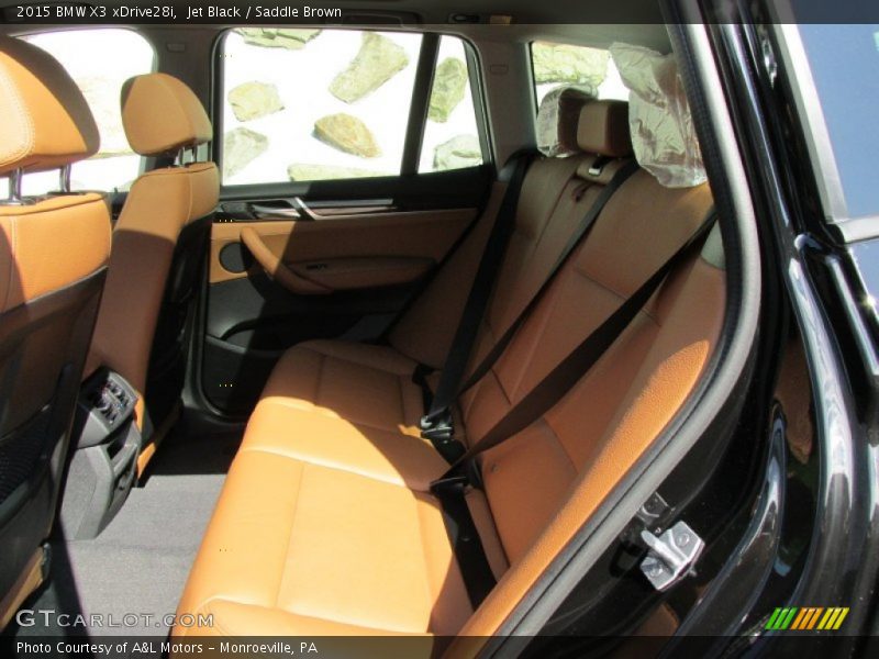 Jet Black / Saddle Brown 2015 BMW X3 xDrive28i