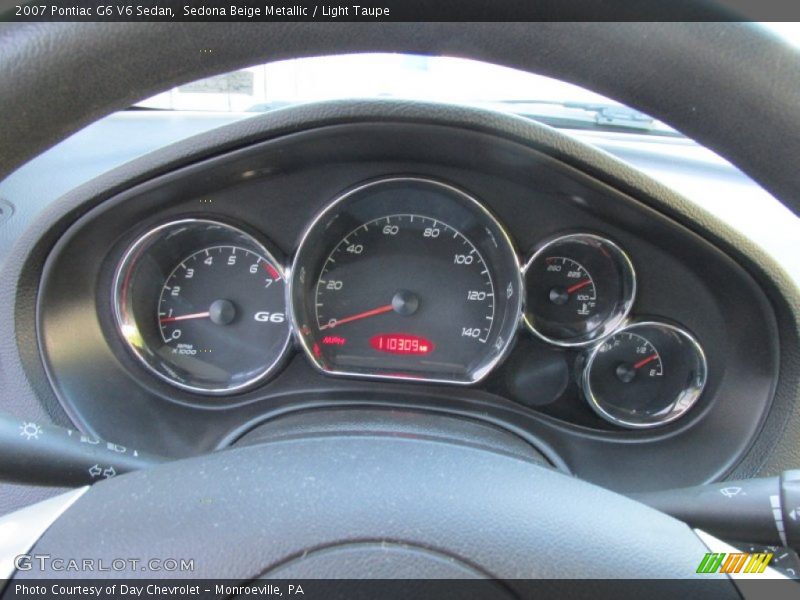 Sedona Beige Metallic / Light Taupe 2007 Pontiac G6 V6 Sedan