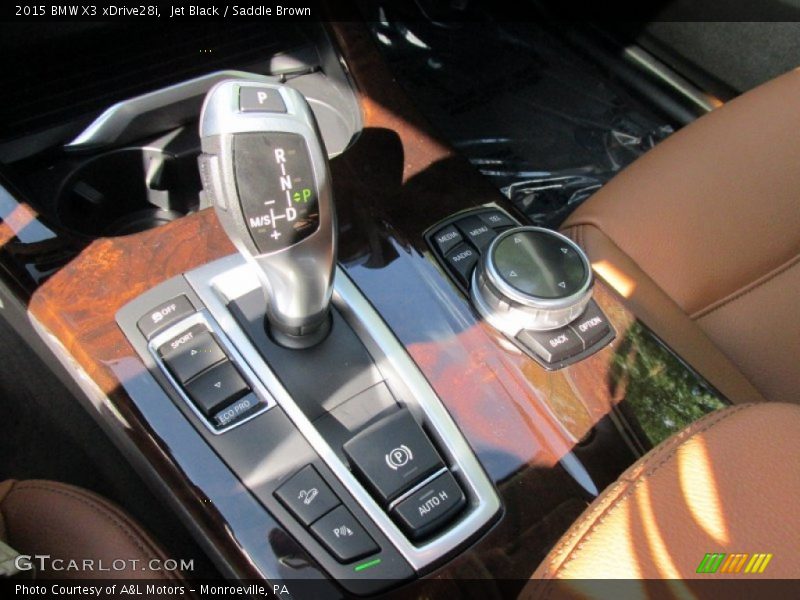 Jet Black / Saddle Brown 2015 BMW X3 xDrive28i