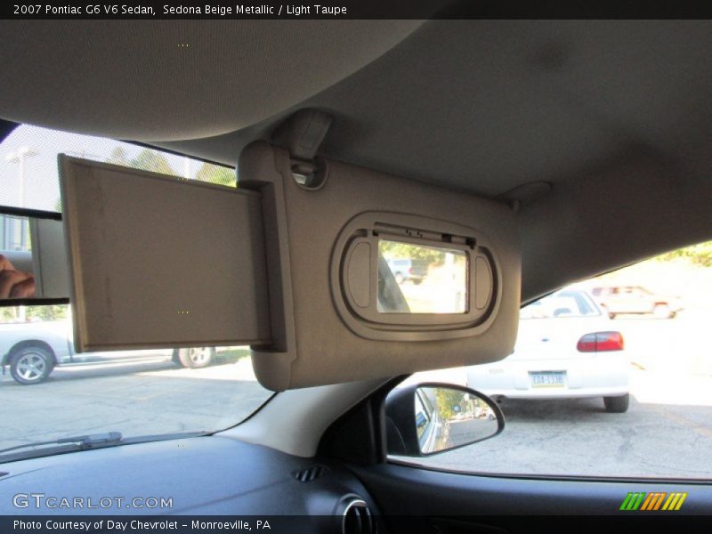 Sedona Beige Metallic / Light Taupe 2007 Pontiac G6 V6 Sedan