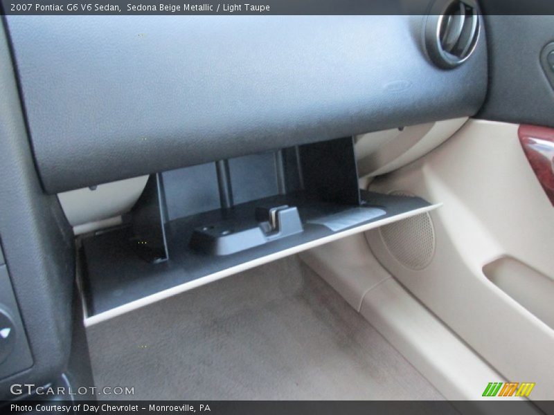 Sedona Beige Metallic / Light Taupe 2007 Pontiac G6 V6 Sedan