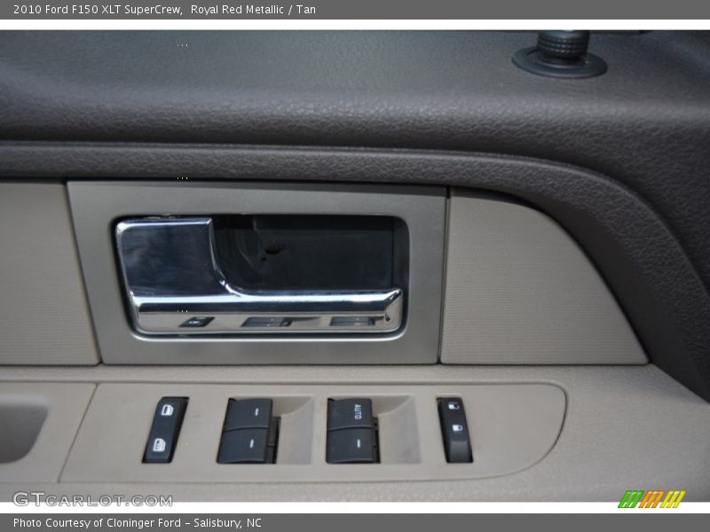 Royal Red Metallic / Tan 2010 Ford F150 XLT SuperCrew