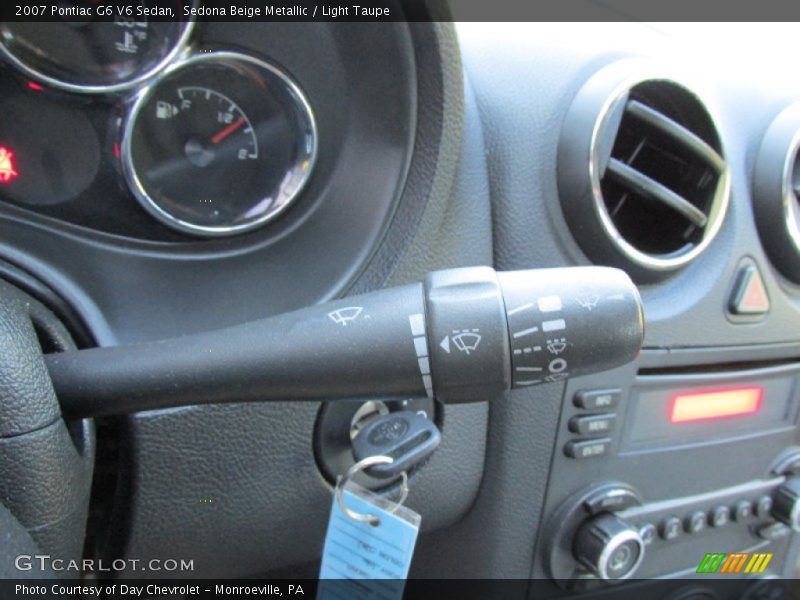 Sedona Beige Metallic / Light Taupe 2007 Pontiac G6 V6 Sedan