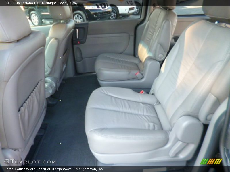 Midnight Black / Gray 2012 Kia Sedona EX