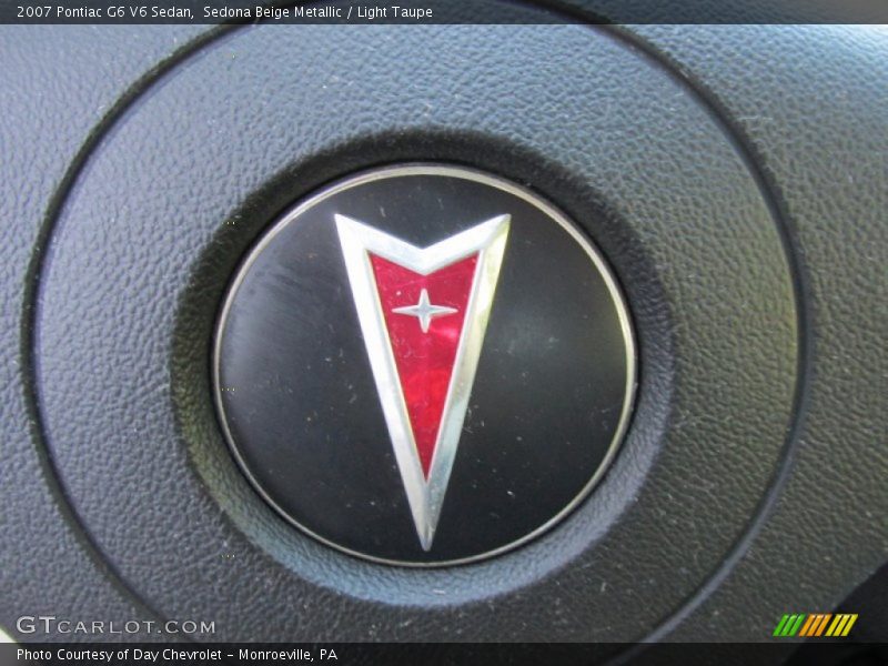 Sedona Beige Metallic / Light Taupe 2007 Pontiac G6 V6 Sedan