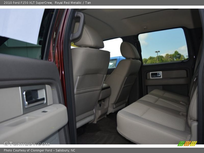 Royal Red Metallic / Tan 2010 Ford F150 XLT SuperCrew