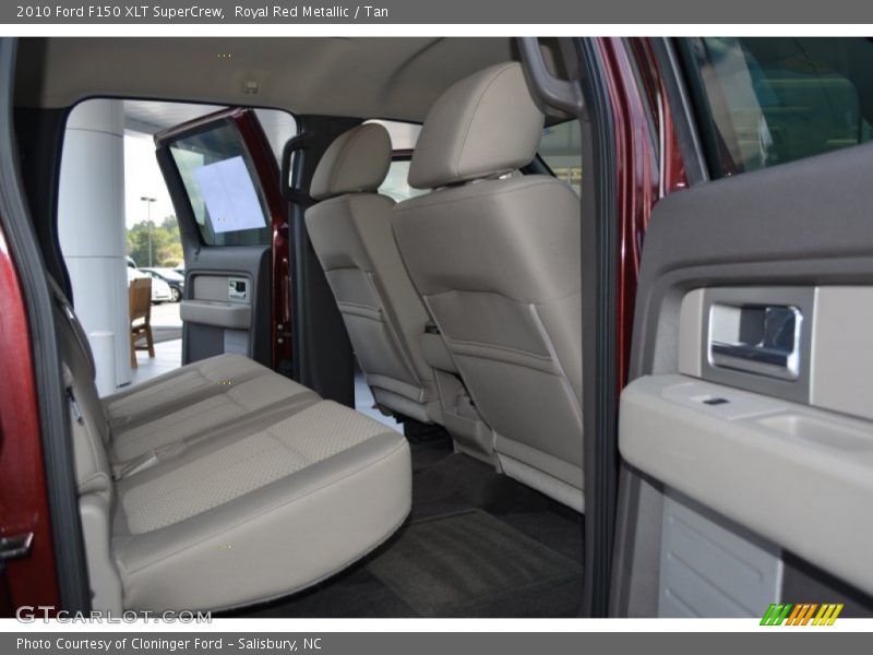 Royal Red Metallic / Tan 2010 Ford F150 XLT SuperCrew