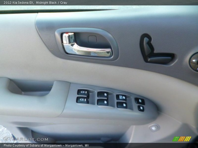Midnight Black / Gray 2012 Kia Sedona EX