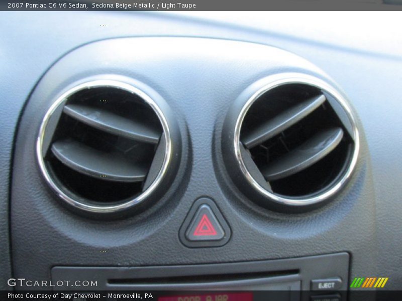 Sedona Beige Metallic / Light Taupe 2007 Pontiac G6 V6 Sedan