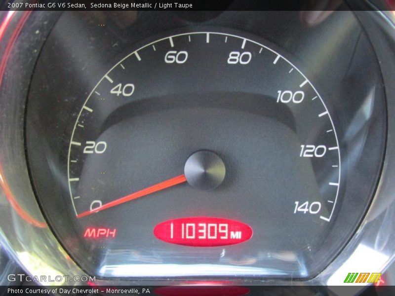 Sedona Beige Metallic / Light Taupe 2007 Pontiac G6 V6 Sedan