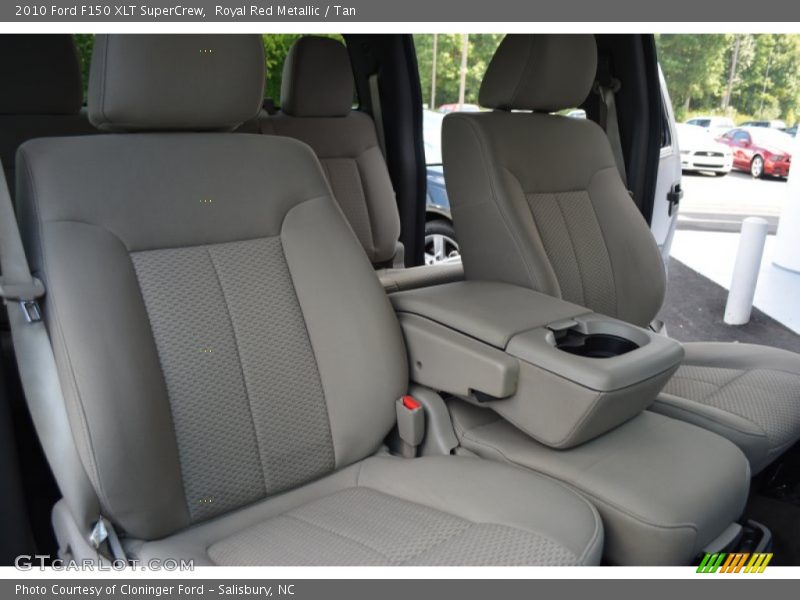 Royal Red Metallic / Tan 2010 Ford F150 XLT SuperCrew