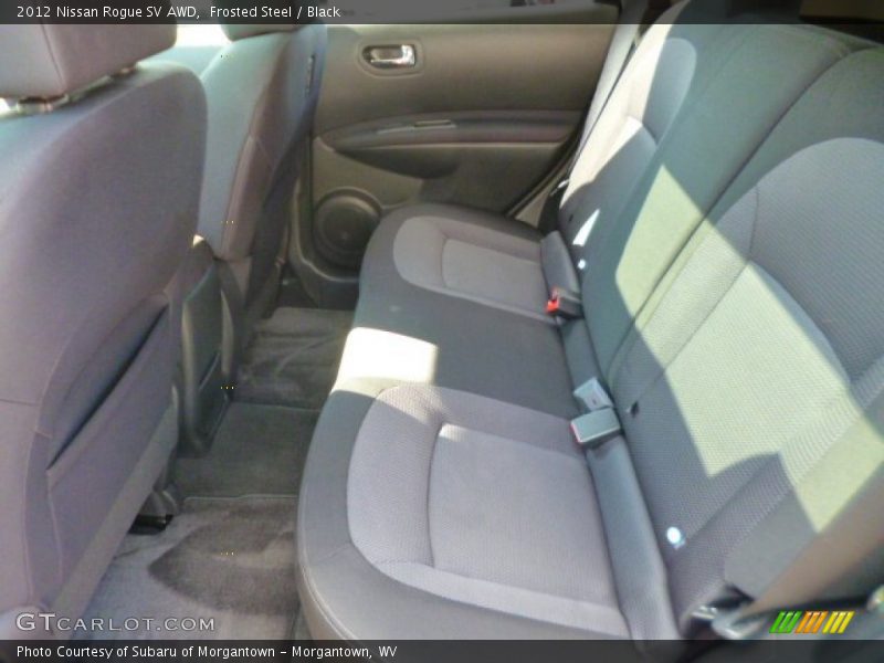 Frosted Steel / Black 2012 Nissan Rogue SV AWD