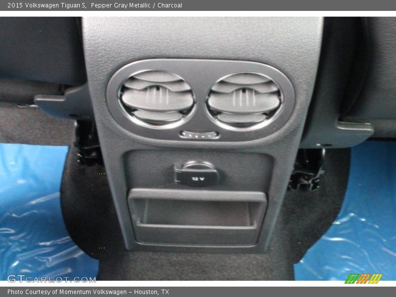 Pepper Gray Metallic / Charcoal 2015 Volkswagen Tiguan S